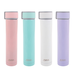 Oasis Skinny Stainless Steel Insulated Drink Bottle 250ML Assorted Colours-oasis-What's Cooking Online Store