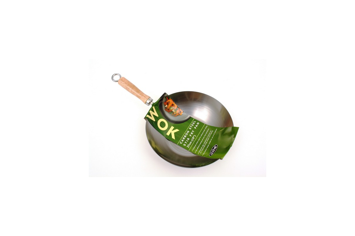 D.Line Carbon Steel Wok 27cm