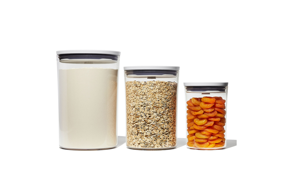 Oxo Pop 2.0 Storage Set 3 Round