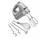 KitchenAid Hand Mixer 9 Speed Contour Silver