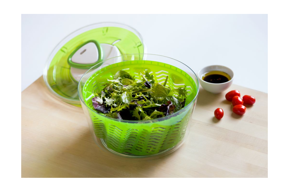 Zyliss Easy Spin salad Spinner Large Green