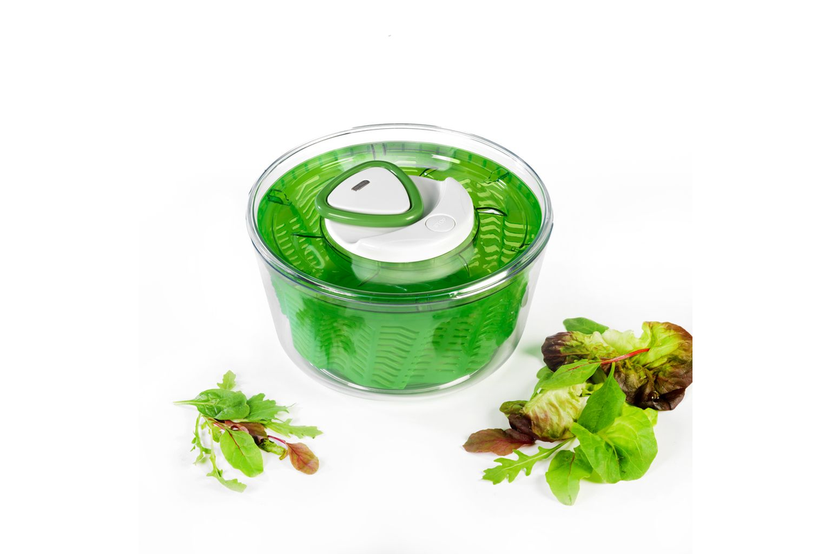 Zyliss Easy Spin Salad Spinner Green  Small