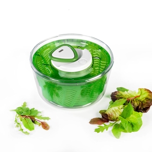 Zyliss Easy Spin Salad Spinner Green  Small-zyliss-What's Cooking Online Store