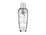 Maxwell & Williams Cocktail & Co Glass Cocktail Recipe Shaker 680ml Gift Boxed