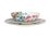 Maxwell & Williams Royal Botanic Gardens Eucalyptus Bloom Rim Dinner Set 12pc Gift Boxed