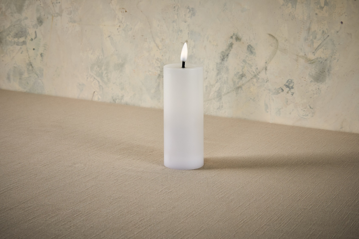 Maxwell & Williams Let's Get Lit LED Flameless Candle 5.5x12.5cm Natural Gift Boxed