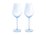 Maxwell & Williams Glamour Wine Glass 480ML Set of 2 Blue Gift Boxed