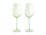 Maxwell & Williams Glamour Wine Glass 480ML Set of 2 Green Gift Boxed