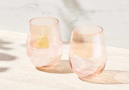 Maxwell & Williams Glamour Stemless Glass 540ML Set of 2 Coral Gift Boxed-maxwell-and-williams-What's Cooking Online Store