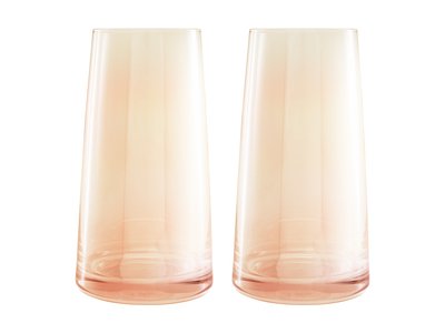 Maxwell & Williams Glamour Highball Glass 480ML Set of 2 Coral Gift Boxed-maxwell-and-williams-What's Cooking Online Store