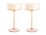 Maxwell & Williams Glamour Coupe Glass 240ML Set of 2 Coral Gift Boxed