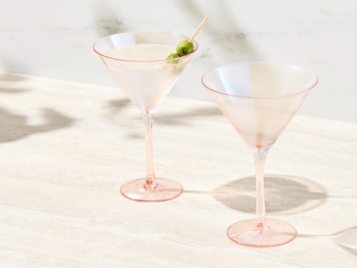 Maxwell & Williams Glamour Martini Glass 230ML Set of 2 Coral Gift Boxed-maxwell-and-williams-What's Cooking Online Store