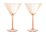 Maxwell & Williams Glamour Martini Glass 230ML Set of 2 Coral Gift Boxed