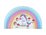 Maxwell & Williams Jedda Robaard Magical Tales Placemat Unicorn Semi Circle 28x47cm