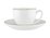 Maxwell & Williams White Gold Coupe Demi Cup & Saucer 90ML Gold