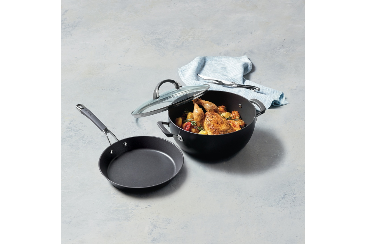 Anolon Endurance+ Cookset 2 Piece 26cm Casserole & Skillet
