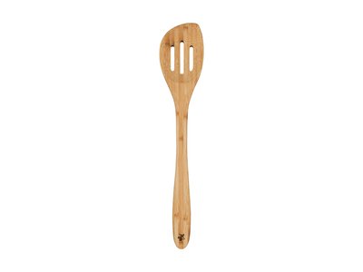 Maxwell & Williams Evergreen Bamboo Slotted Peaked Spoon 33cm-maxwell-and-williams-What's Cooking Online Store