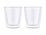 Maxwell & Williams Blend Double Wall Conical Cup 200ml Set of 2 Gift Boxed