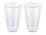 Maxwell & Williams Blend Double Wall Conical Cup 400ml Set of 2 Gift Boxed