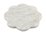 Maxwell & Williams Coaster Collective Scallop Marble Coaster 11.5cm White