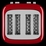 KitchenAid Toaster KMT 4109 4 Slice Empire Red