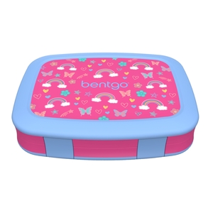 Bentgo Kid's Print Leak Proof Lunch Box Rainbows & Butterflies-bentgo-What's Cooking Online Store