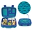 Bentgo Kid's Print Leak Proof Bento Lunch Box Sharks