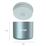 Bentgo Stainless Steel Insulated Food Container 560ml Aqua