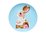 Maxwell & Williams  Pete Cromer Barn Friends Plate 20cm Bunny Blue