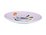 Maxwell & Williams  Pete Cromer Barn Friends Plate 20cm Chook Purple