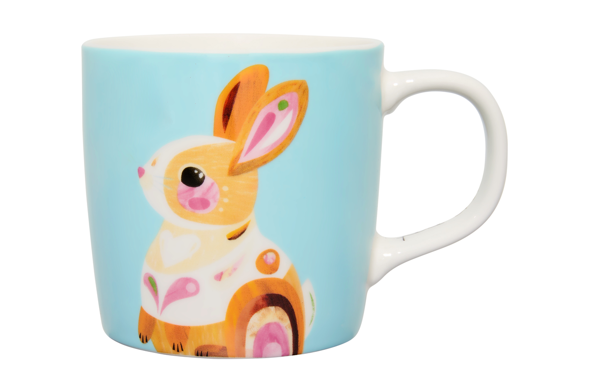 Maxwell & Williams  Pete Cromer Barn Friends Mug 375ML Bunny Blue Gift Boxed