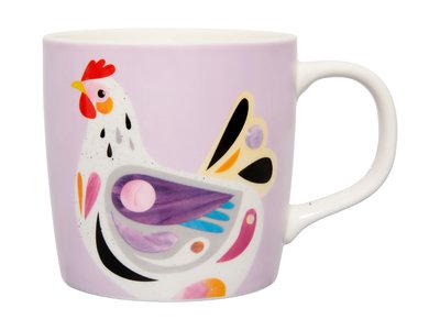 Maxwell & Williams  Pete Cromer Barn Friends Mug 375ML Chook Purple Gift Boxed-maxwell-and-williams-What's Cooking Online Store