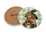 Maxwell & Williams  Pete Cromer Barn Friends Ceramic Round Coaster 10cm Green Bunny