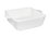 Maxwell & Williams Blooms Square Baker 19x19x6.5cm White Gift Boxed