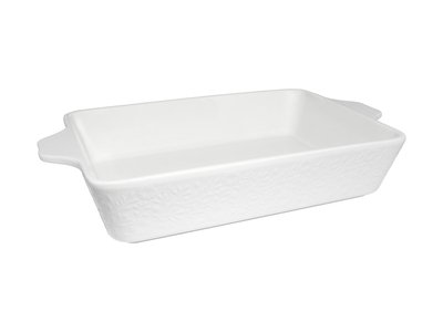 Maxwell & Williams Blooms Rectangular Baker 32x22x6.5cm White Gift Boxed-maxwell-and-williams-What's Cooking Online Store