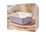 Maxwell & Williams Blooms Square Baker 19x19x6.5cm Lilac Gift Boxed