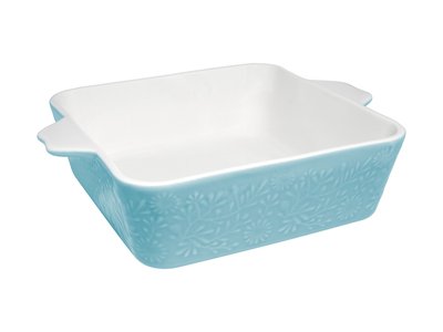 Maxwell & Williams Blooms Square Baker 19x19x6.5cm Blue Gift Boxed-maxwell-and-williams-What's Cooking Online Store