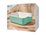 Maxwell & Williams Blooms Square Baker 19x19x6.5cm Green Gift Boxed