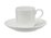 Maxwell & Williams White Basics Straight Demi Cup & Saucer 100ML