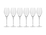 Krosno Harmony Prosecco Glass 6pc 280 To 300ml Gift Boxed