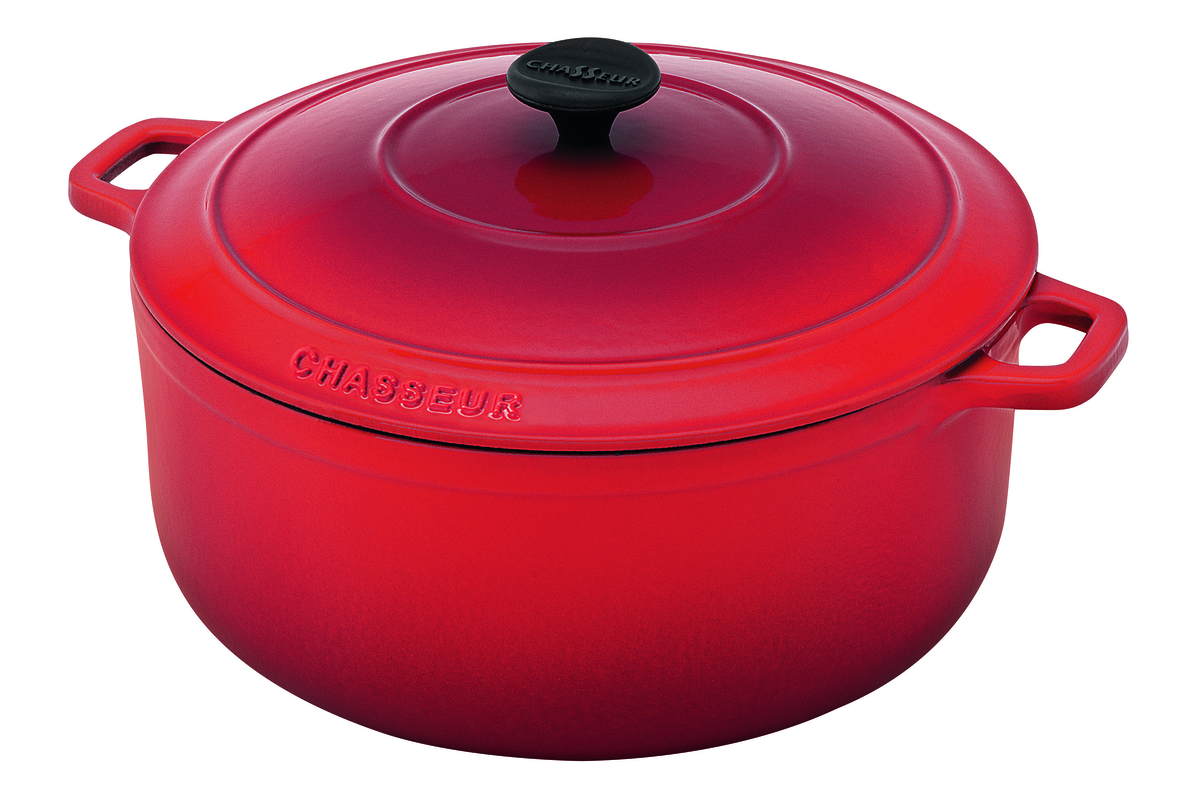 Chasseur Round French Oven 32cm 8 Litres Inferno Red
