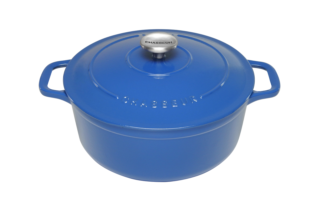 Chasseur Round French Oven 24cm 4 Litres Sky Blue