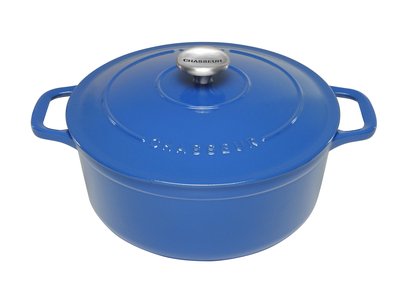 Chasseur Round French Oven 24cm 4 Litres Sky Blue-chasseur-What's Cooking Online Store